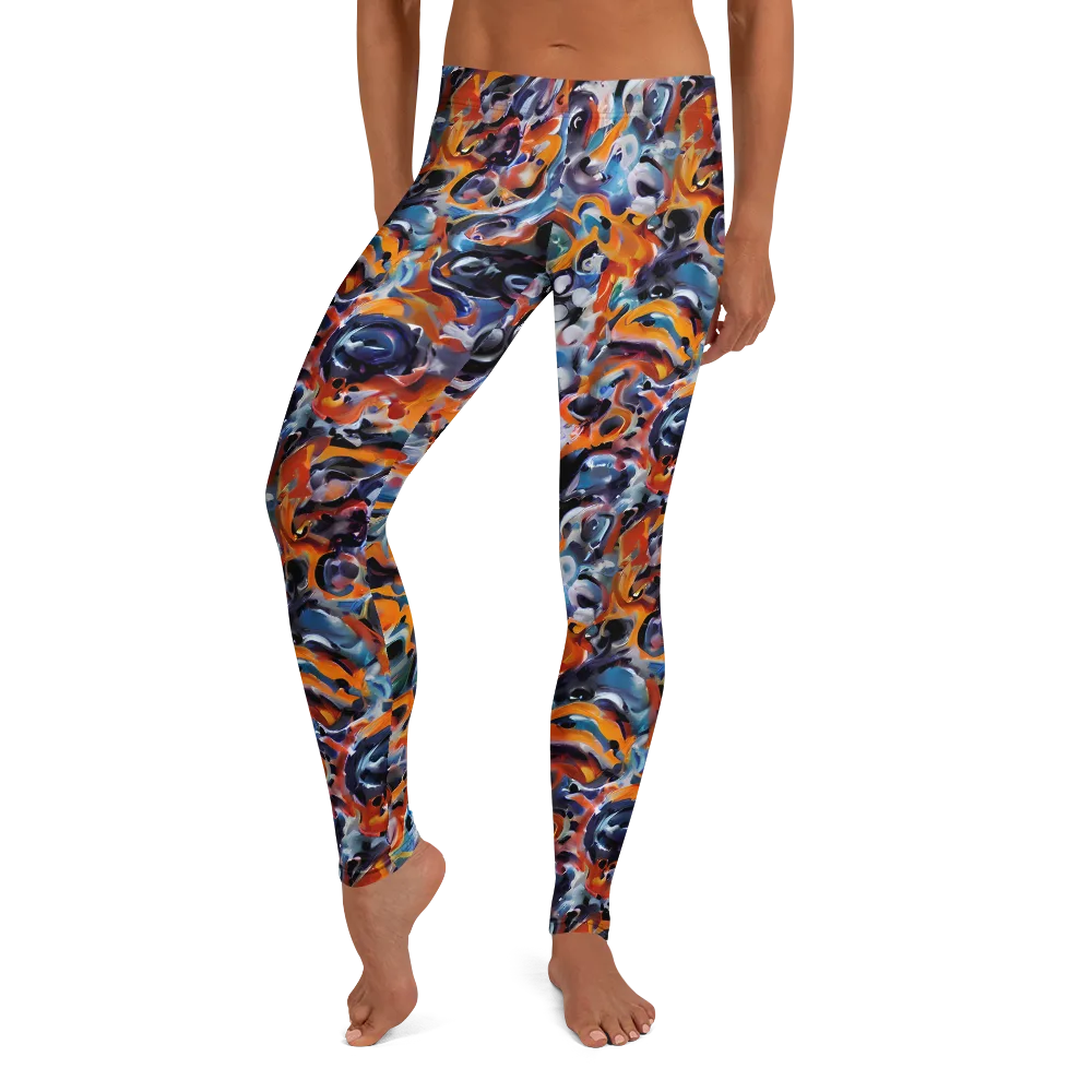 Molten Arcade on Leggings — Front