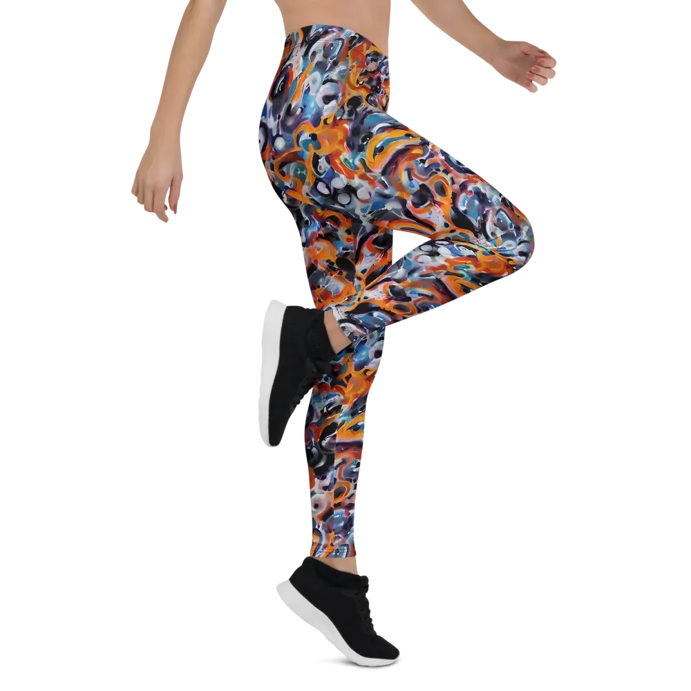 Molten Arcade on Leggings — Right