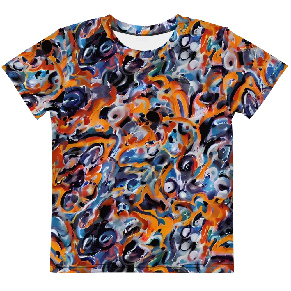 Molten Arcade on Kids Crew Neck T-Shirt — Front