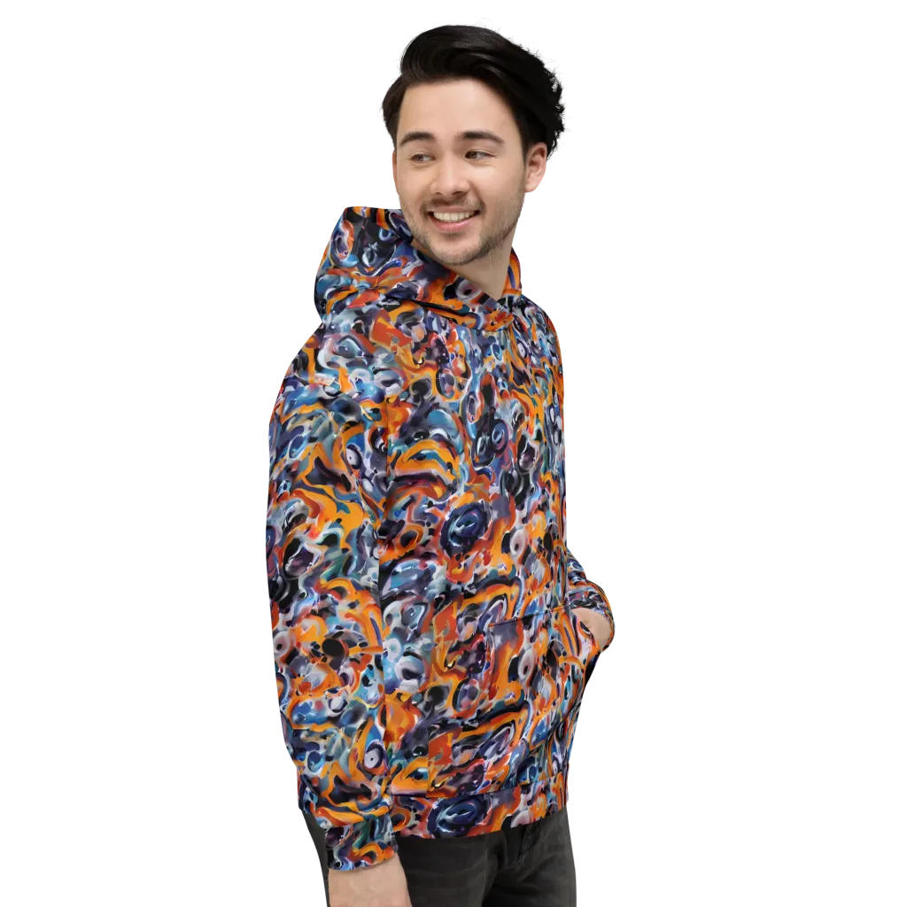 Molten Arcade on Hoodie — Right