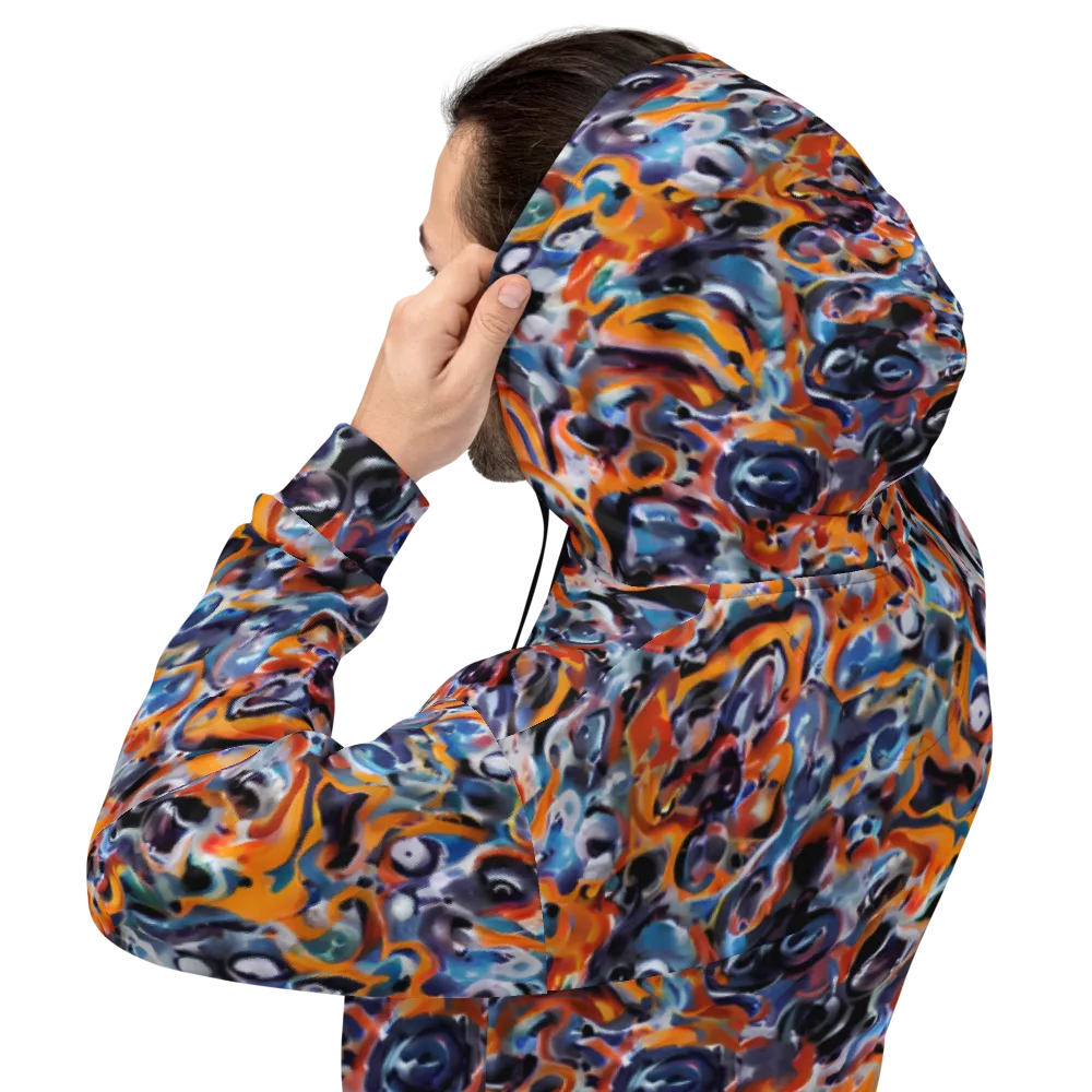 Molten Arcade on Hoodie — Back