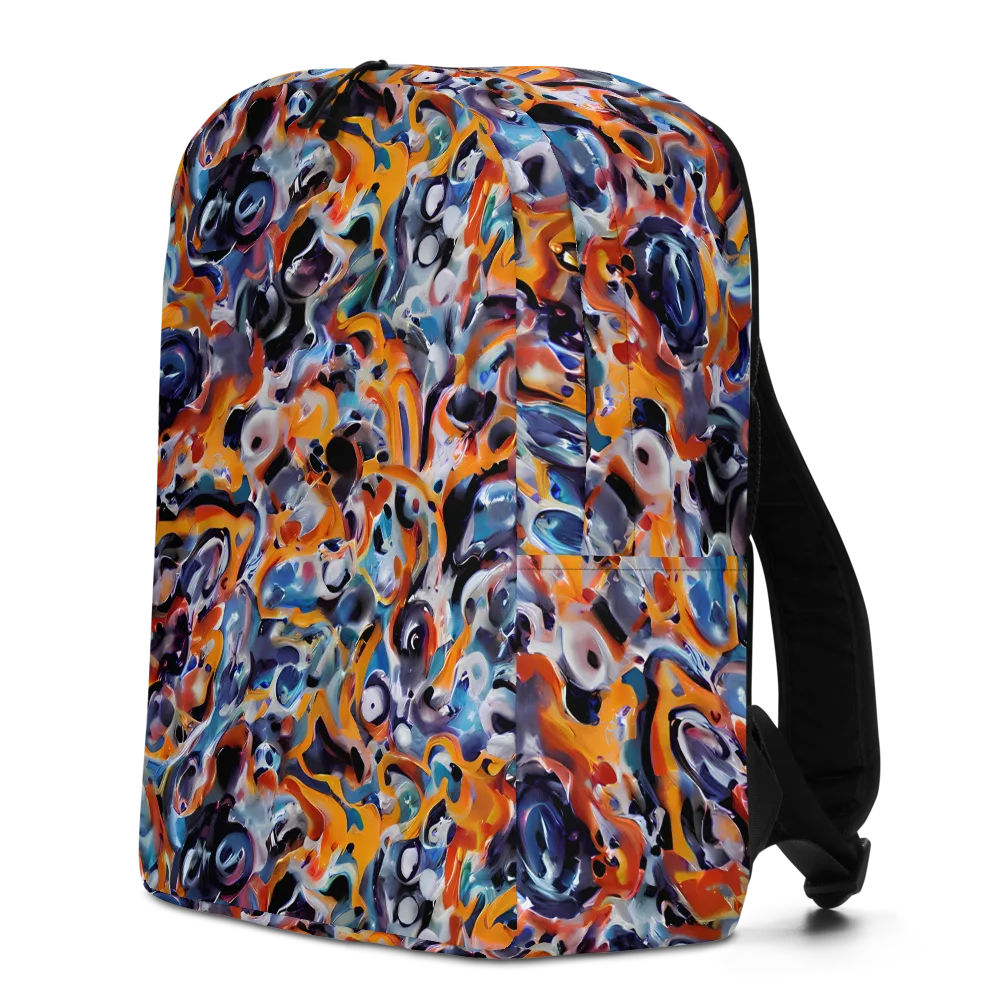 Molten Arcade on Minimalist Backpack — Left