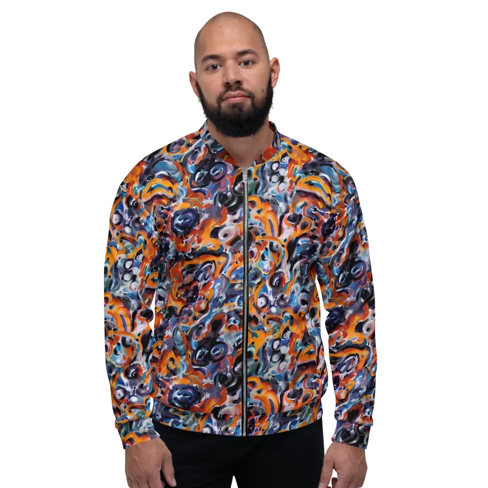 Molten Arcade on Bomber Jacket — Front