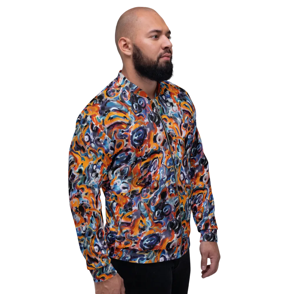 Molten Arcade on Bomber Jacket — Right