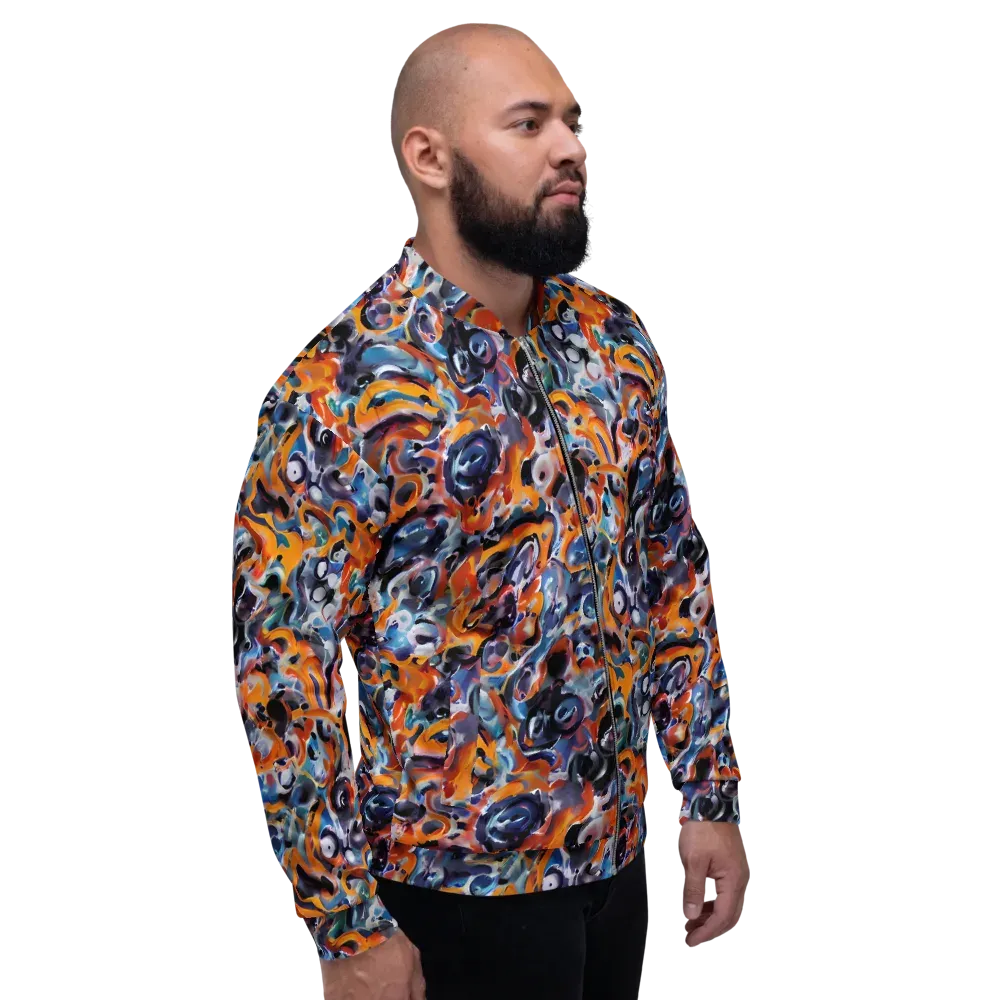 Molten Arcade on Bomber Jacket — Right