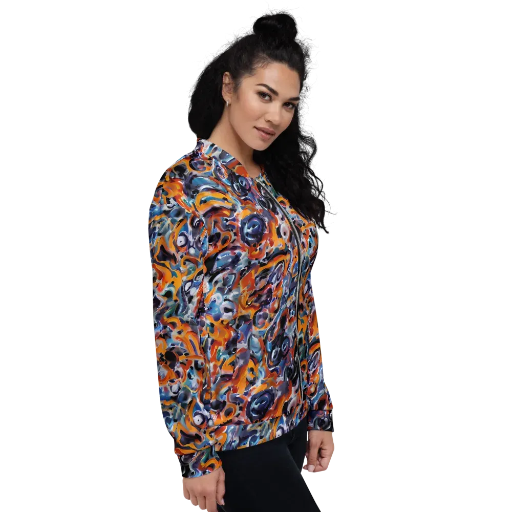 Molten Arcade on Bomber Jacket — Right