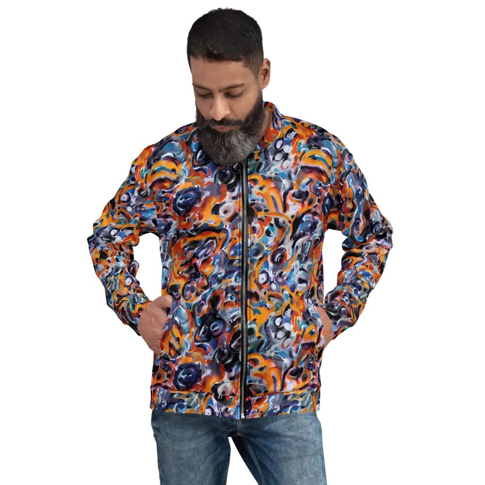 Molten Arcade on Bomber Jacket — Front