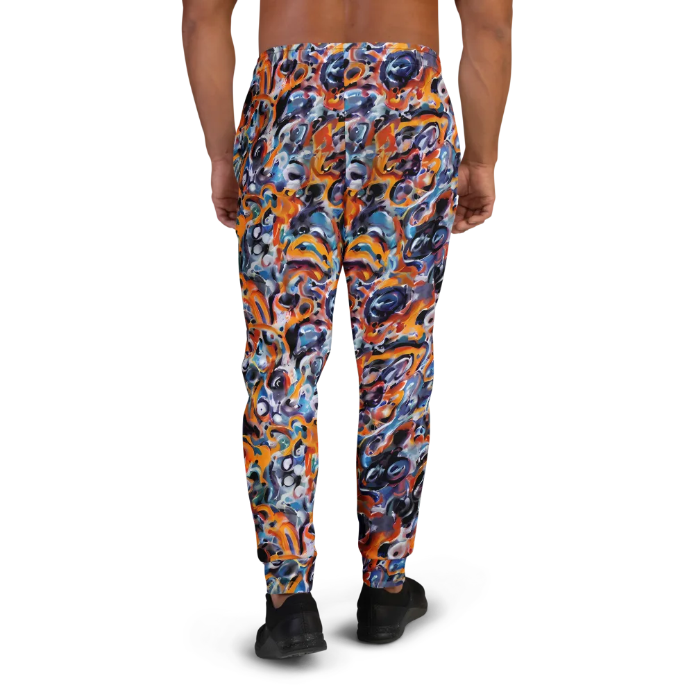 Molten Arcade on Men's Joggers — Back