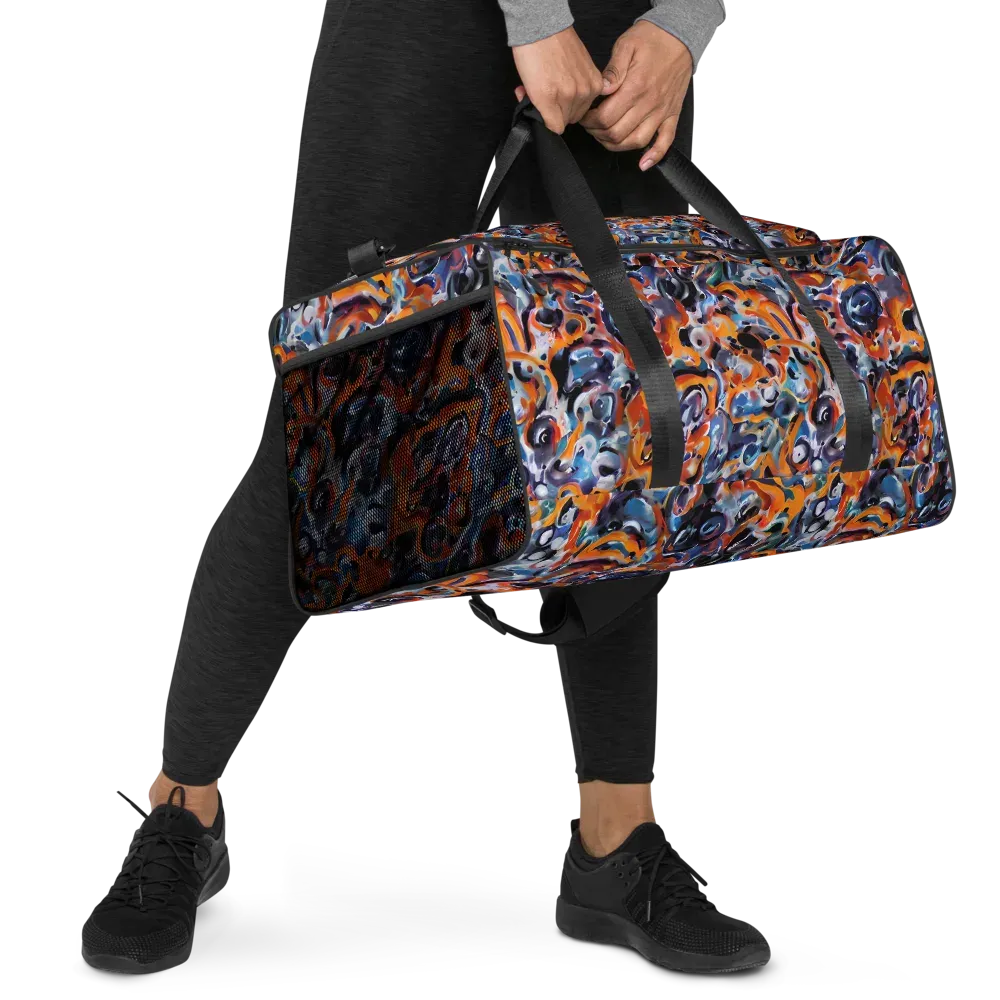 Molten Arcade on Duffle Bag — Right Front