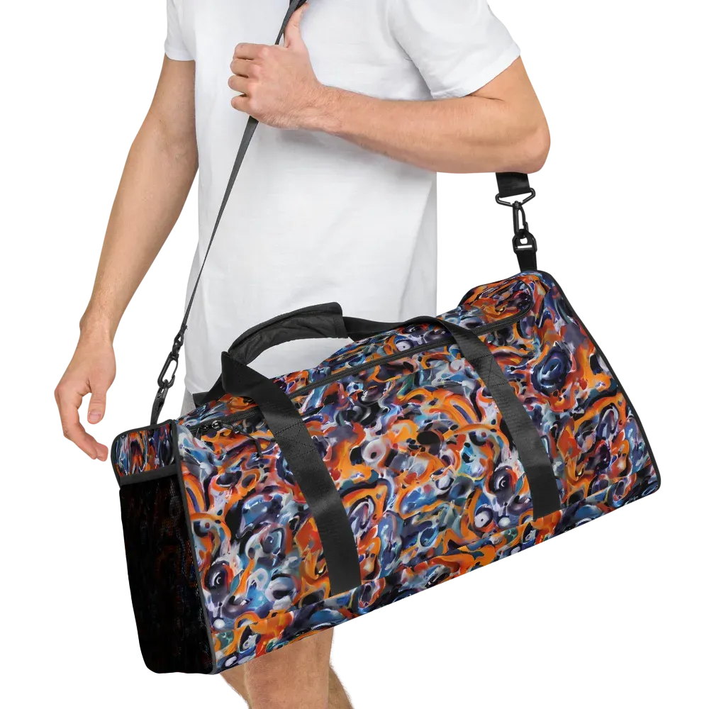 Molten Arcade on Duffle Bag — Right Front