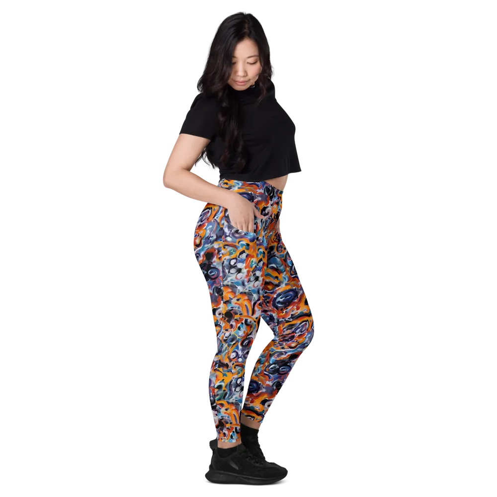 Molten Arcade on Leggings with Pockets — Right
