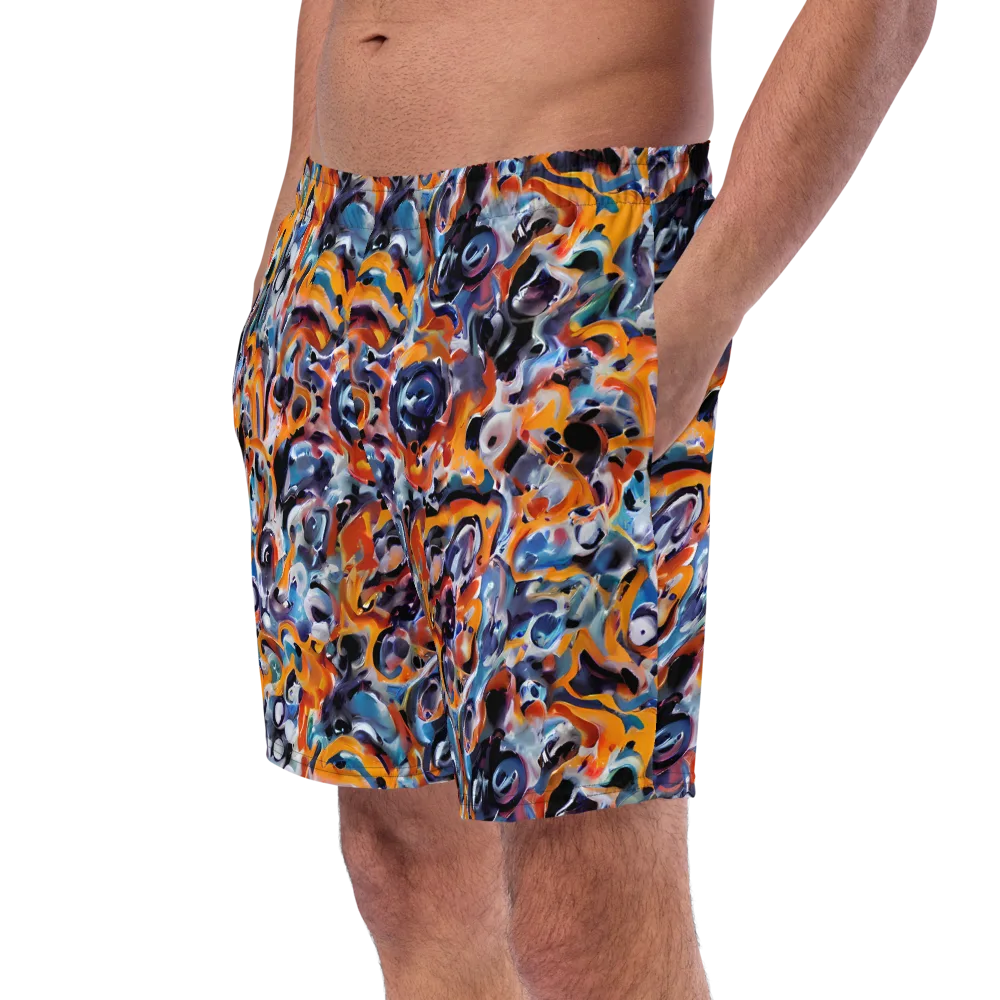 Molten Arcade on Swim Trunks — Left Front