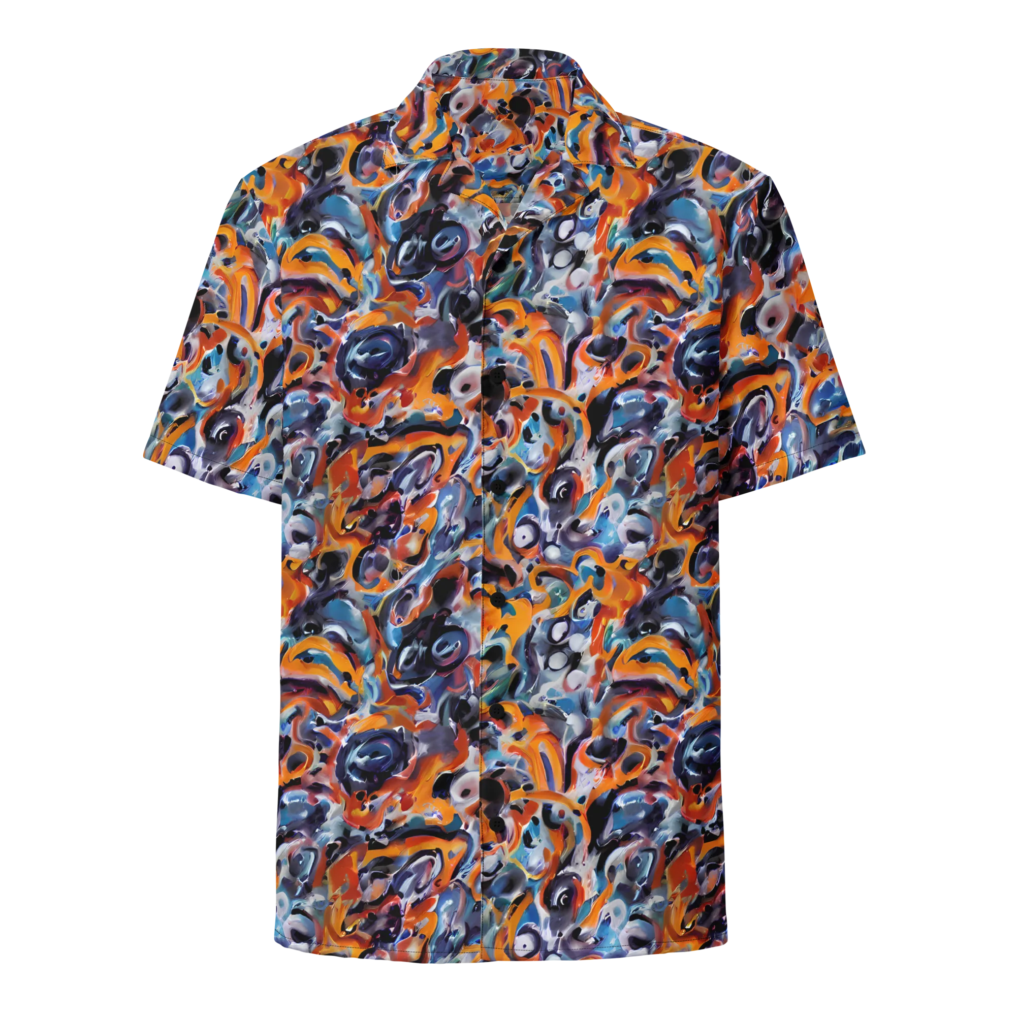 Molten Arcade on Button Shirt — Front