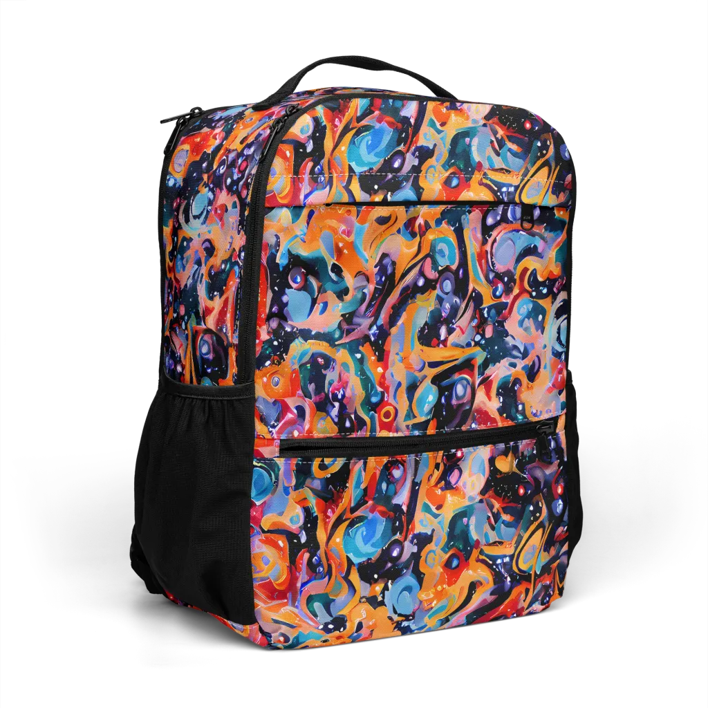Molten Voltage on Utility Backpack — Right Front