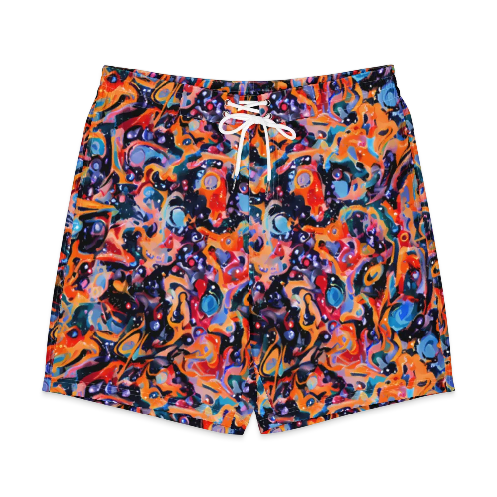 Molten Voltage on Men's Board Shorts — Front