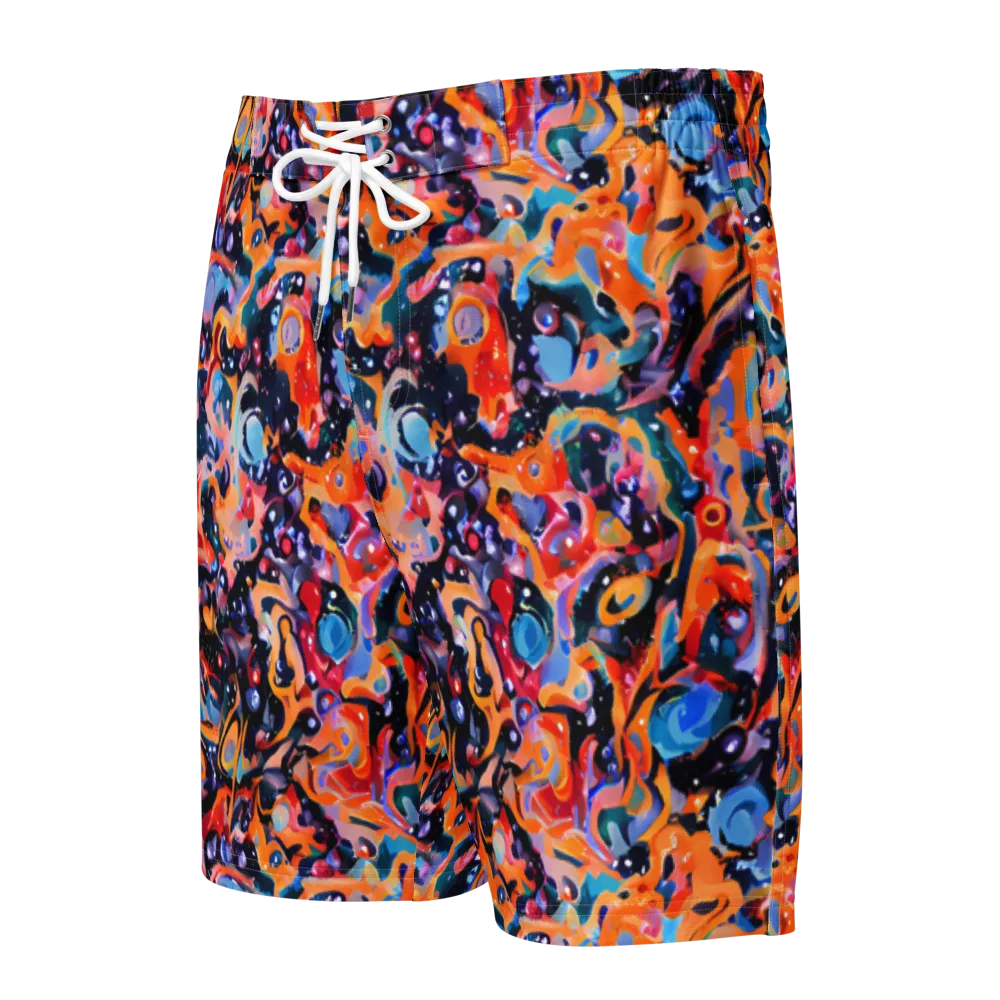 Molten Voltage on Men's Board Shorts — Front