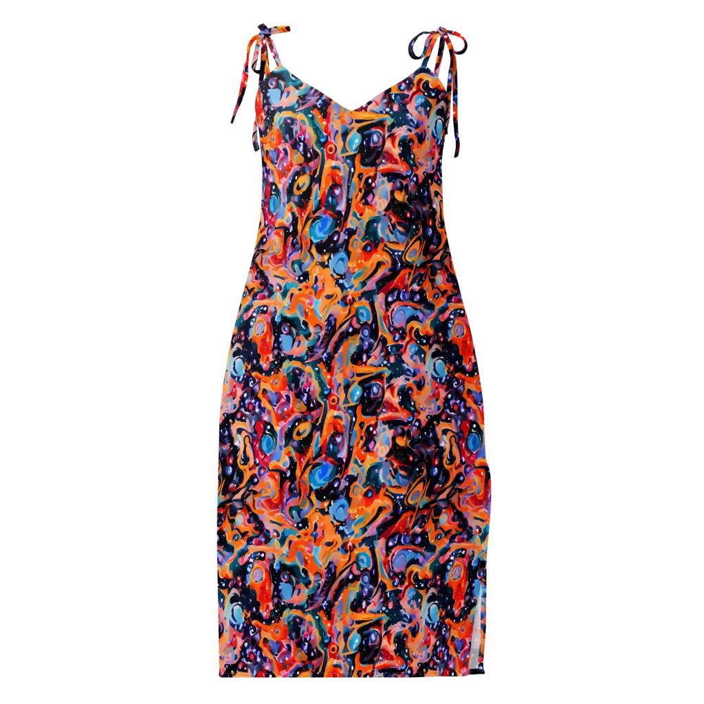 Molten Voltage on Slip Dress — Front