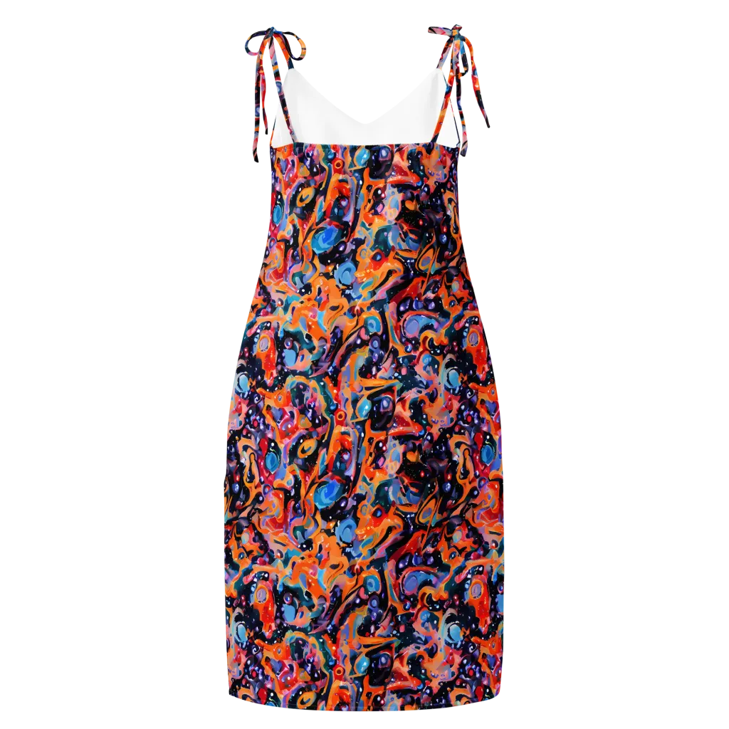 Molten Voltage on Slip Dress — Back