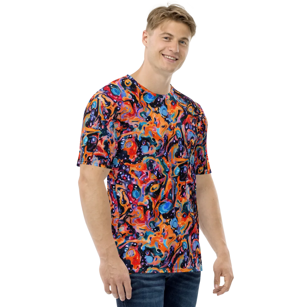 Molten Voltage on Men's Crew Neck T-Shirt — Right