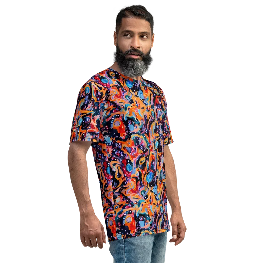 Molten Voltage on Men's Crew Neck T-Shirt — Right