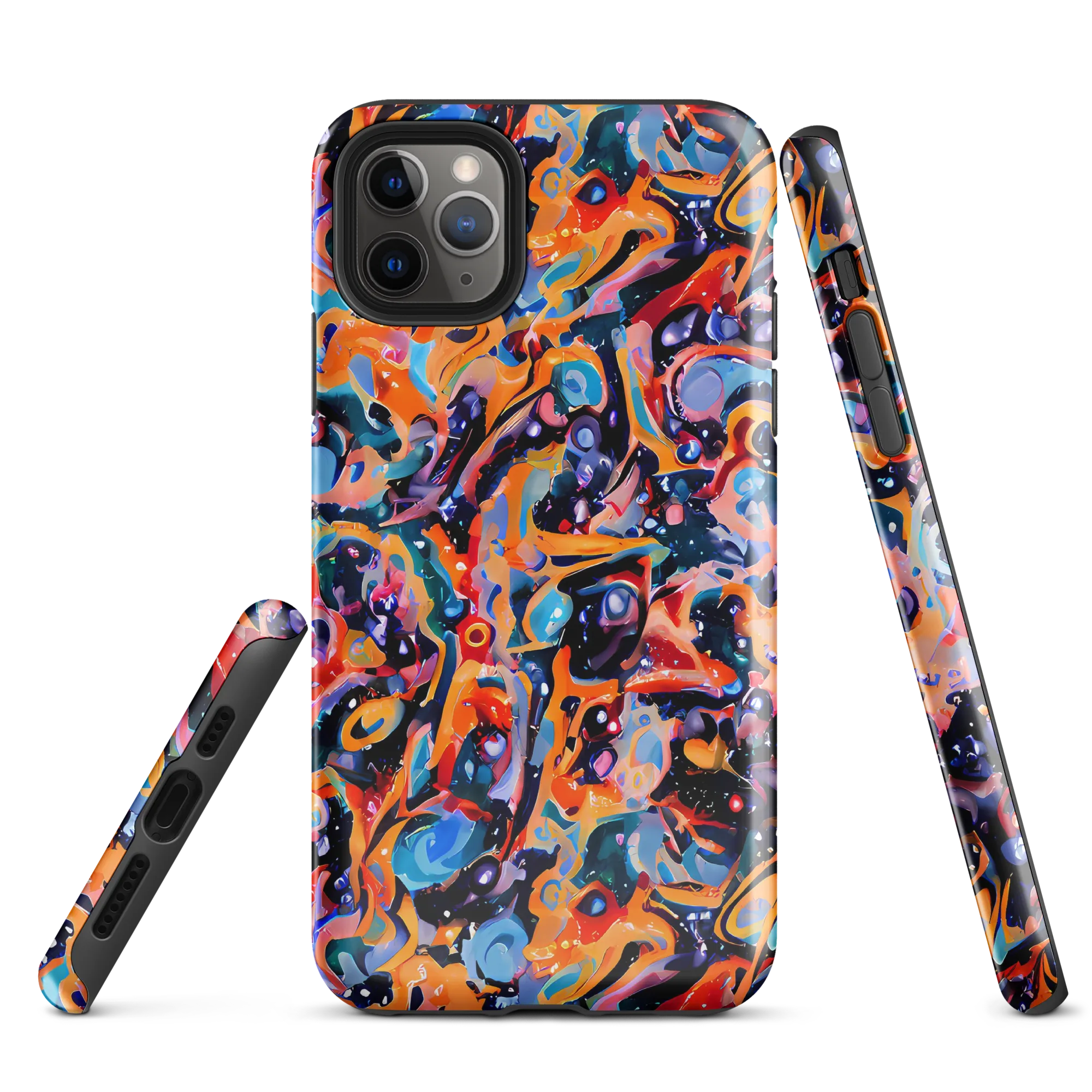 Molten Voltage on Tough Case for iPhone® — Front