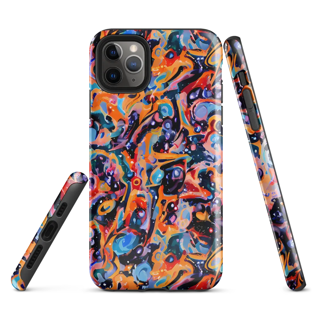 Molten Voltage on Tough Case for iPhone® — Front