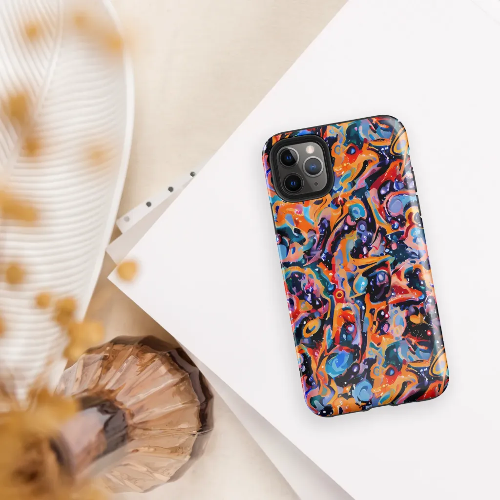 Molten Voltage on Tough Case for iPhone® — Front
