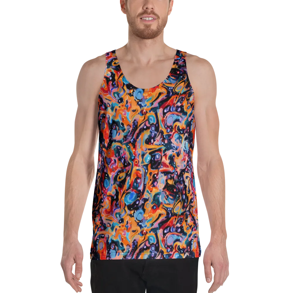 Molten Voltage on Men's Tank Top — Front