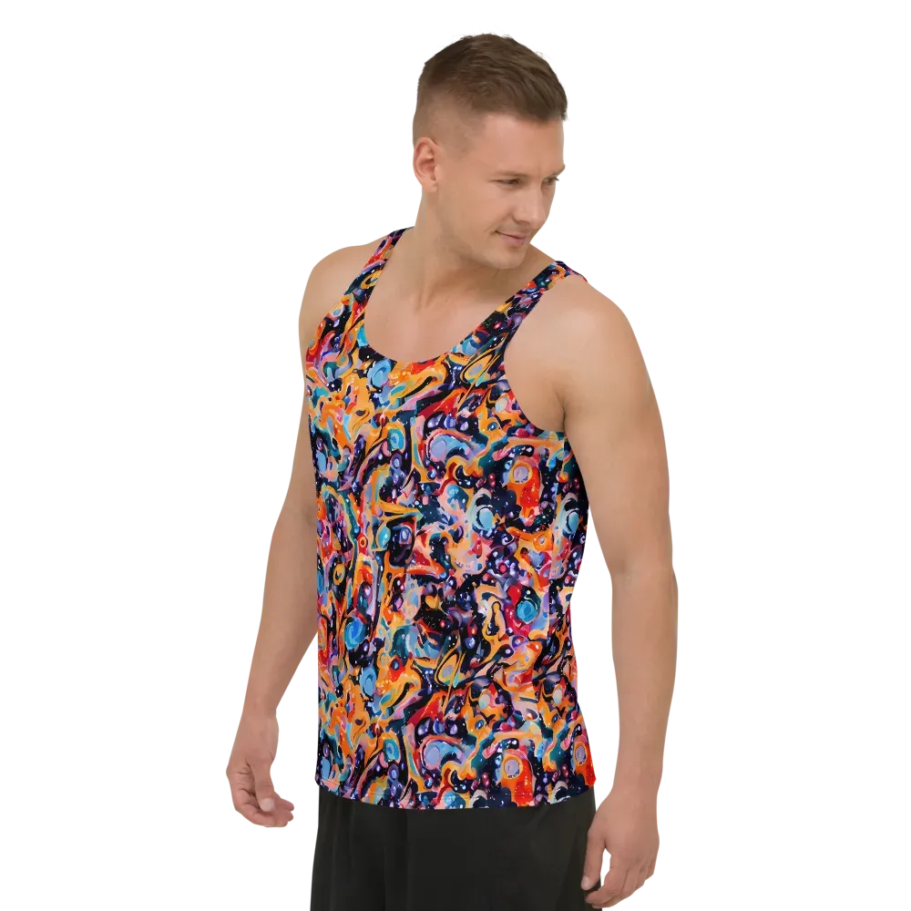 Molten Voltage on Men's Tank Top — Left Front