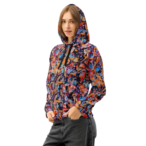 Molten Voltage on a Cotton Hoodie