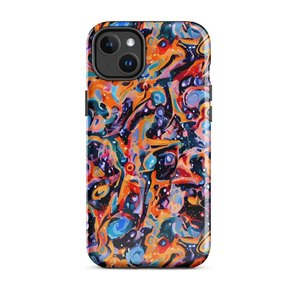 Molten Voltage on MagSafe Tough Case for iPhone® — Front