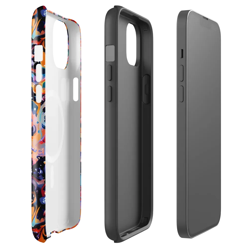 Molten Voltage on MagSafe Tough Case for iPhone® — Front
