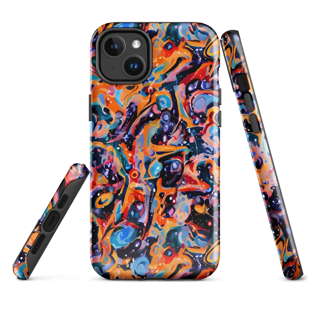 Molten Voltage on MagSafe Tough Case for iPhone® — Front