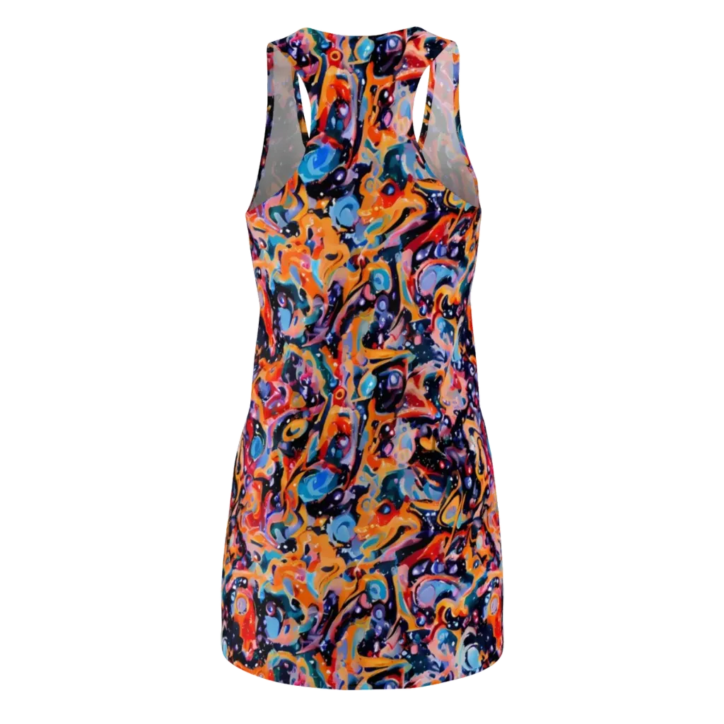 Molten Voltage on Racerback Dress — Back
