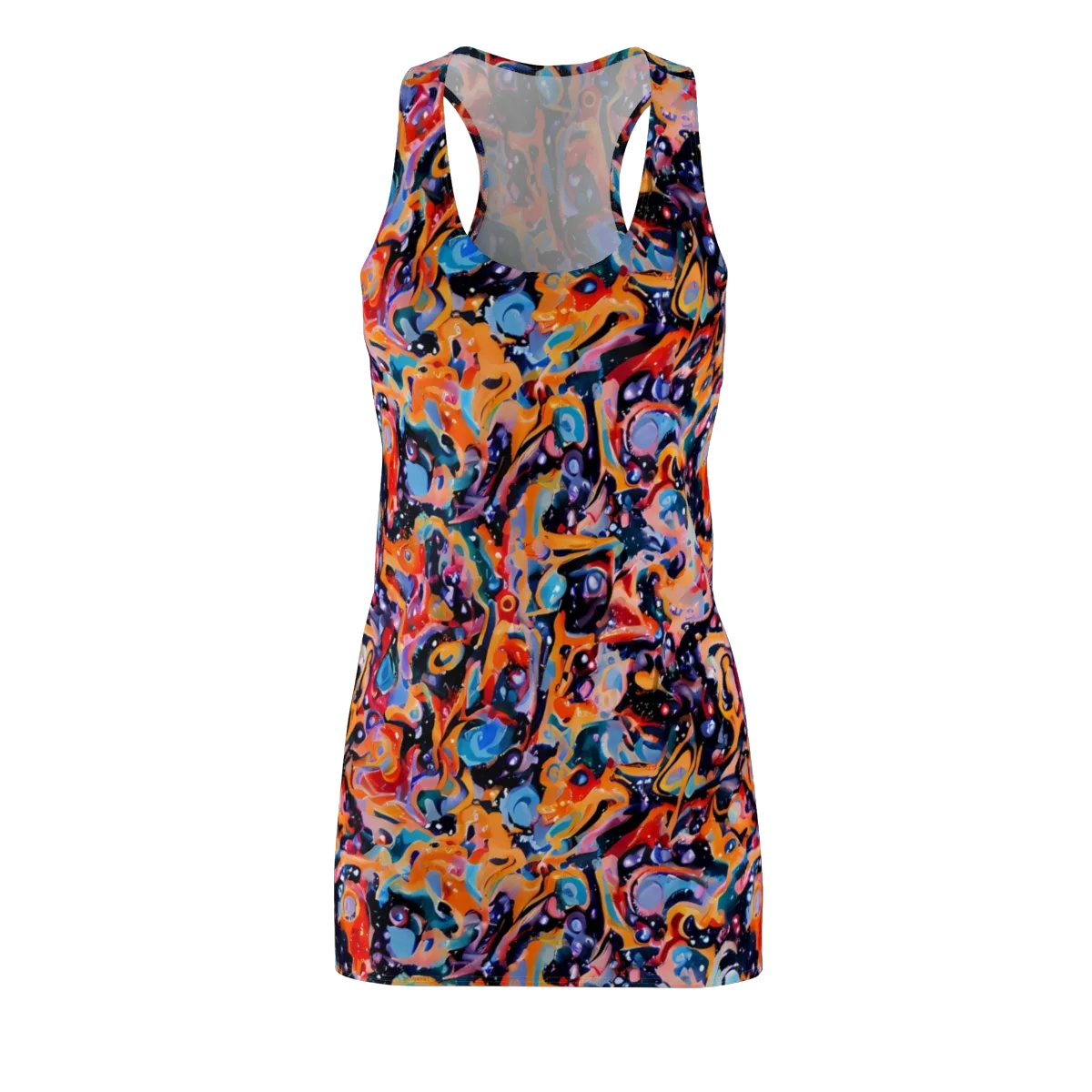 Molten Voltage on Racerback Dress — Front