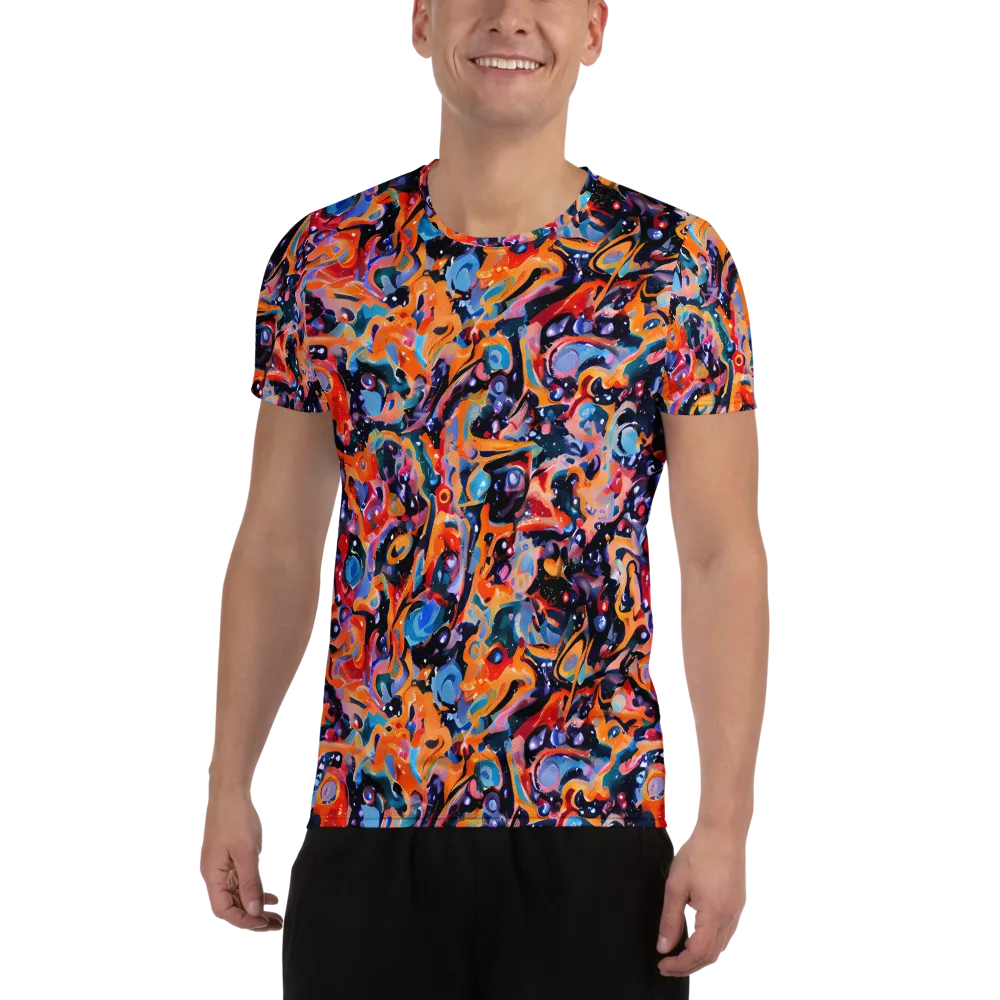 Molten Voltage on Men's Athletic T-Shirt — Front