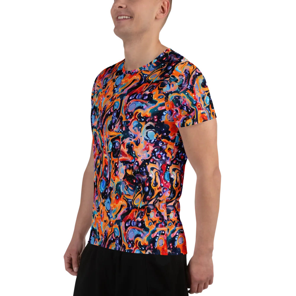 Molten Voltage on Men's Athletic T-Shirt — Left
