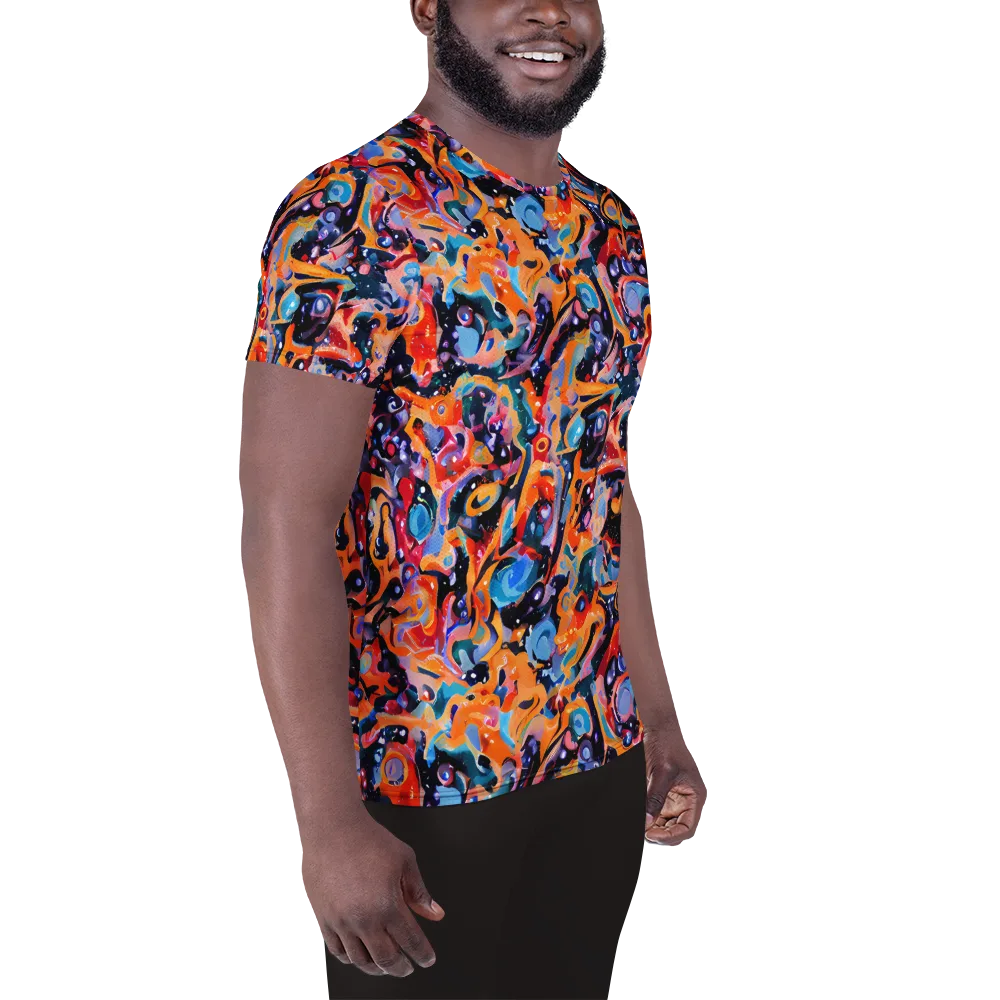 Molten Voltage on Men's Athletic T-Shirt — Right