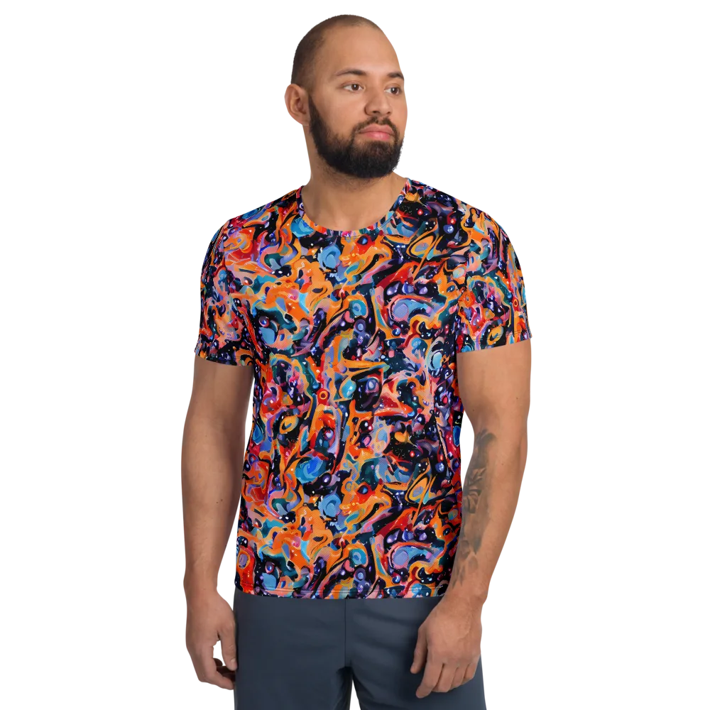 Molten Voltage on Men's Athletic T-Shirt — Front