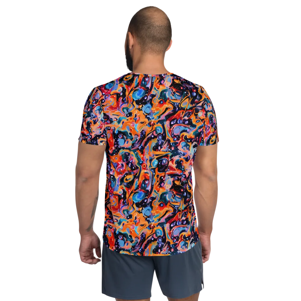 Molten Voltage on Men's Athletic T-Shirt — Back