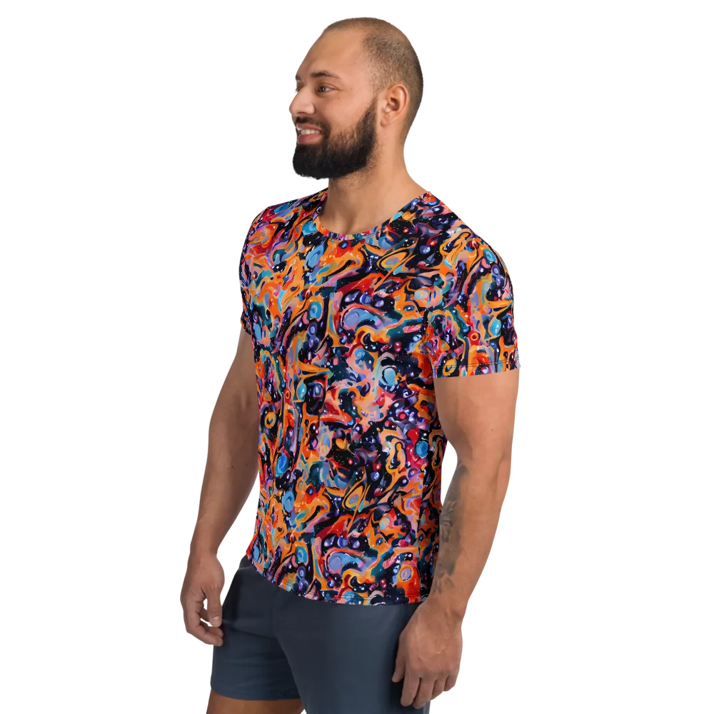 Molten Voltage on Men's Athletic T-Shirt — Left