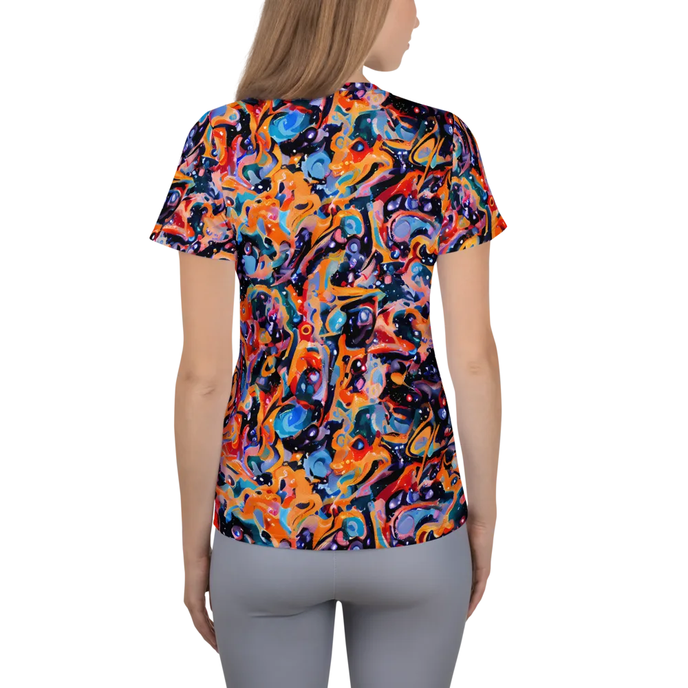 Molten Voltage on Women's Athletic T-Shirt — Back