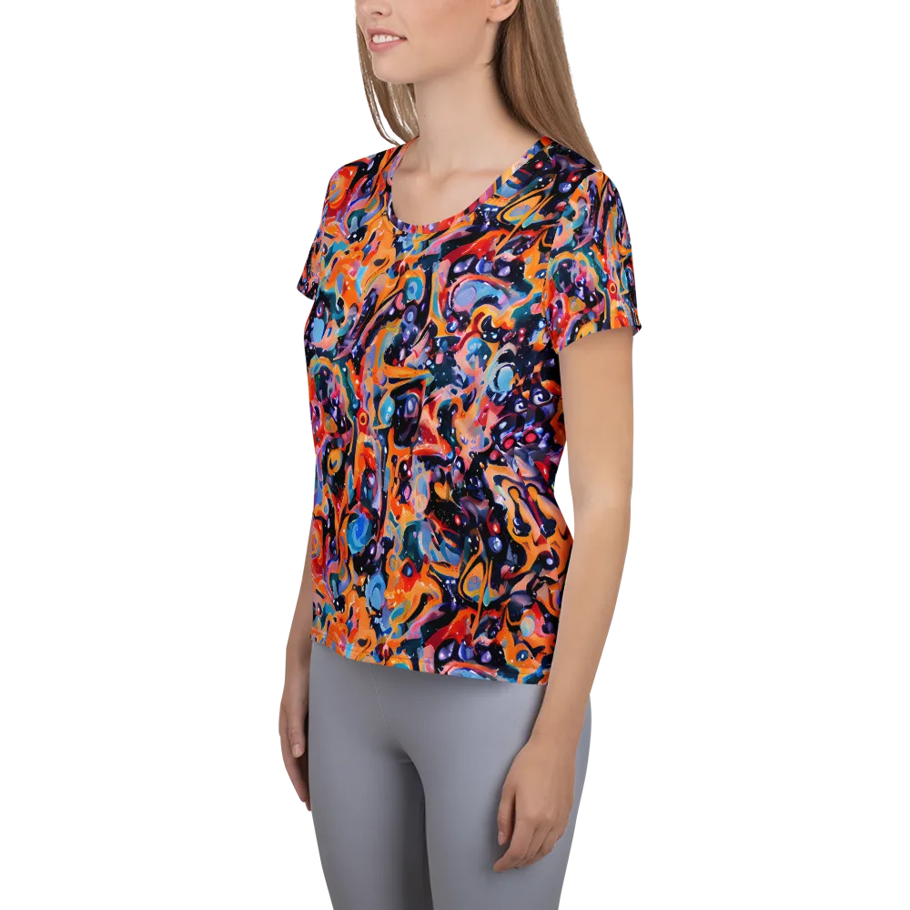 Molten Voltage on Women's Athletic T-Shirt — Left