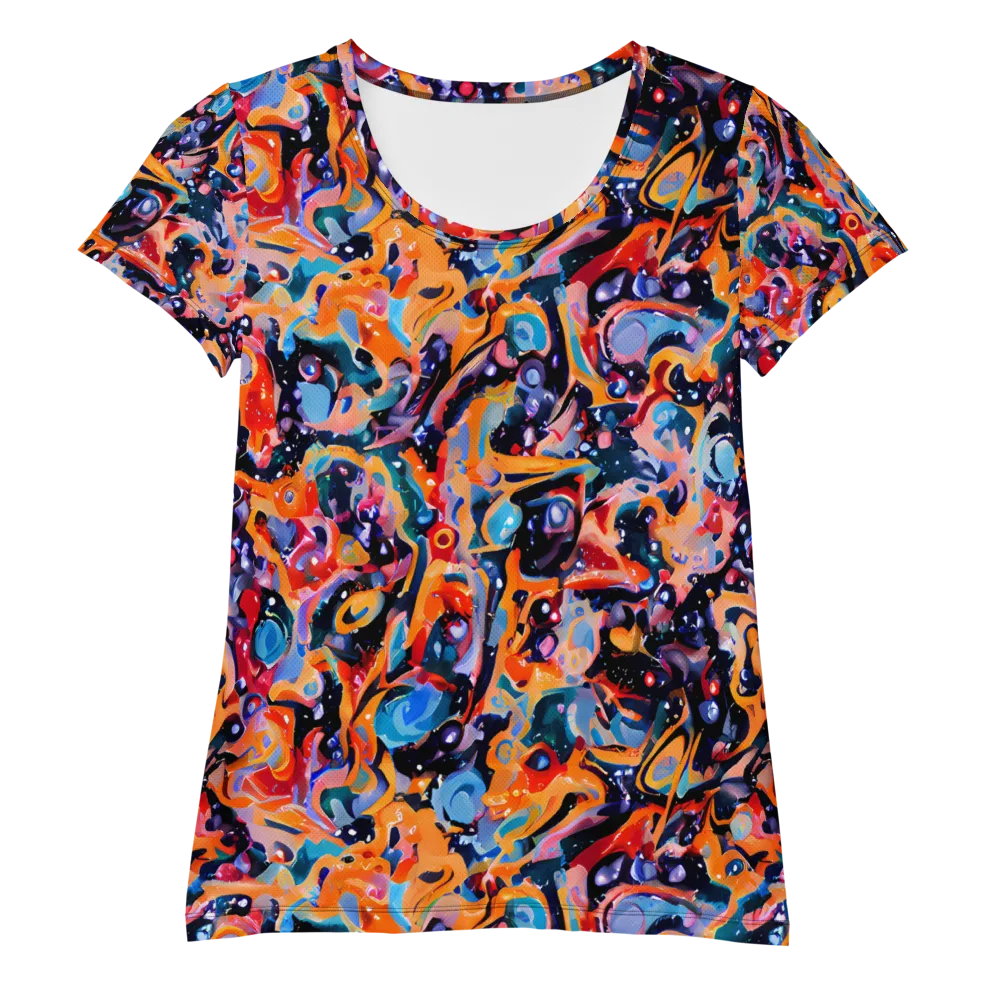 Molten Voltage on Women's Athletic T-Shirt — Front