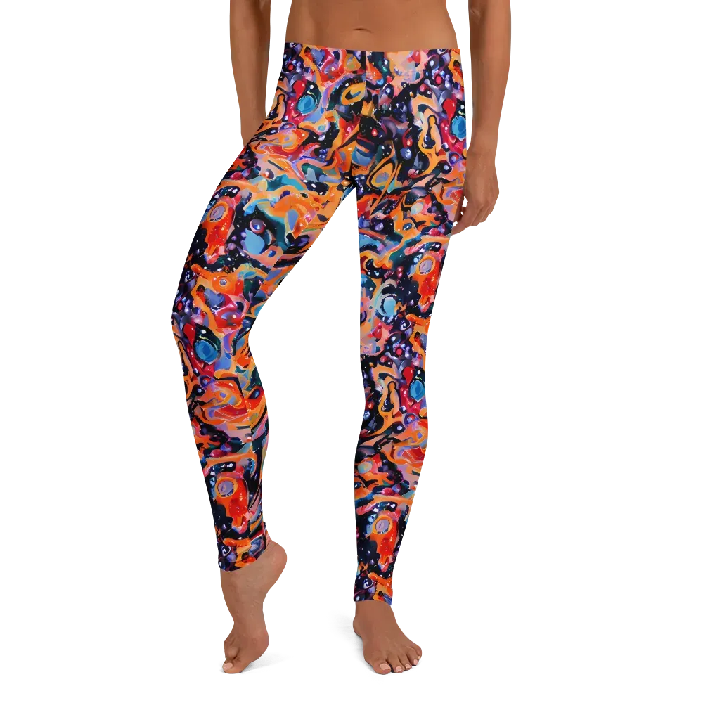 Molten Voltage on Leggings — Front