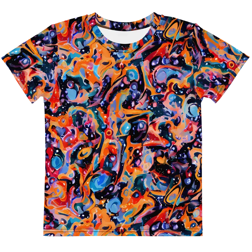 Molten Voltage on Kids Crew Neck T-Shirt — Front