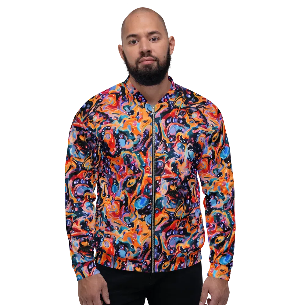 Molten Voltage on Bomber Jacket — Front