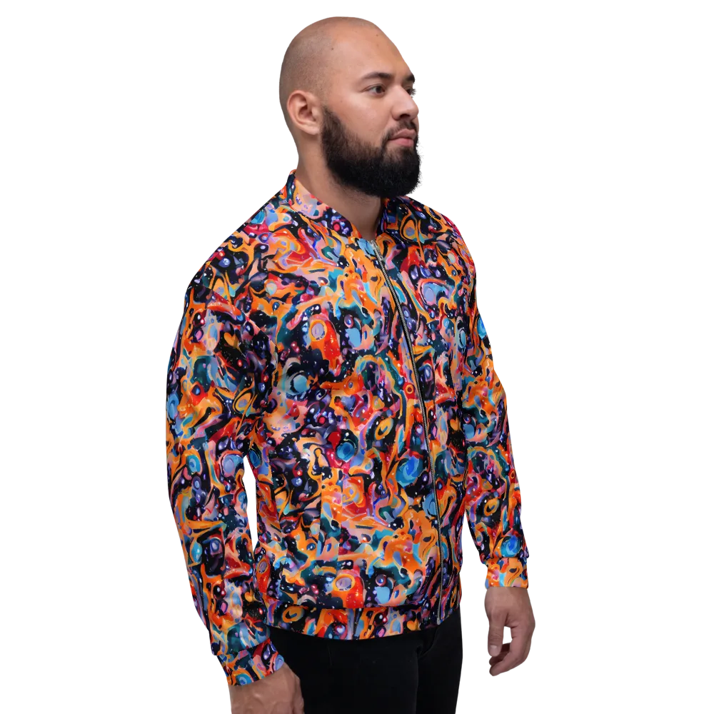 Molten Voltage on Bomber Jacket — Right