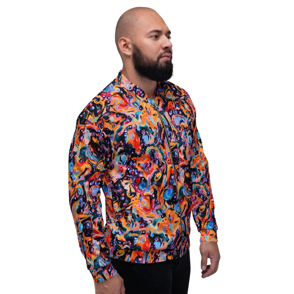 Molten Voltage on Bomber Jacket — Right
