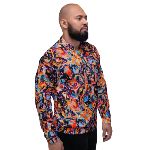 Molten Voltage on a Bomber Jacket